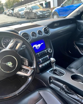 Ford Mustang cena 145000 przebieg: 69000, rok produkcji 2019 z Warszawa małe 436